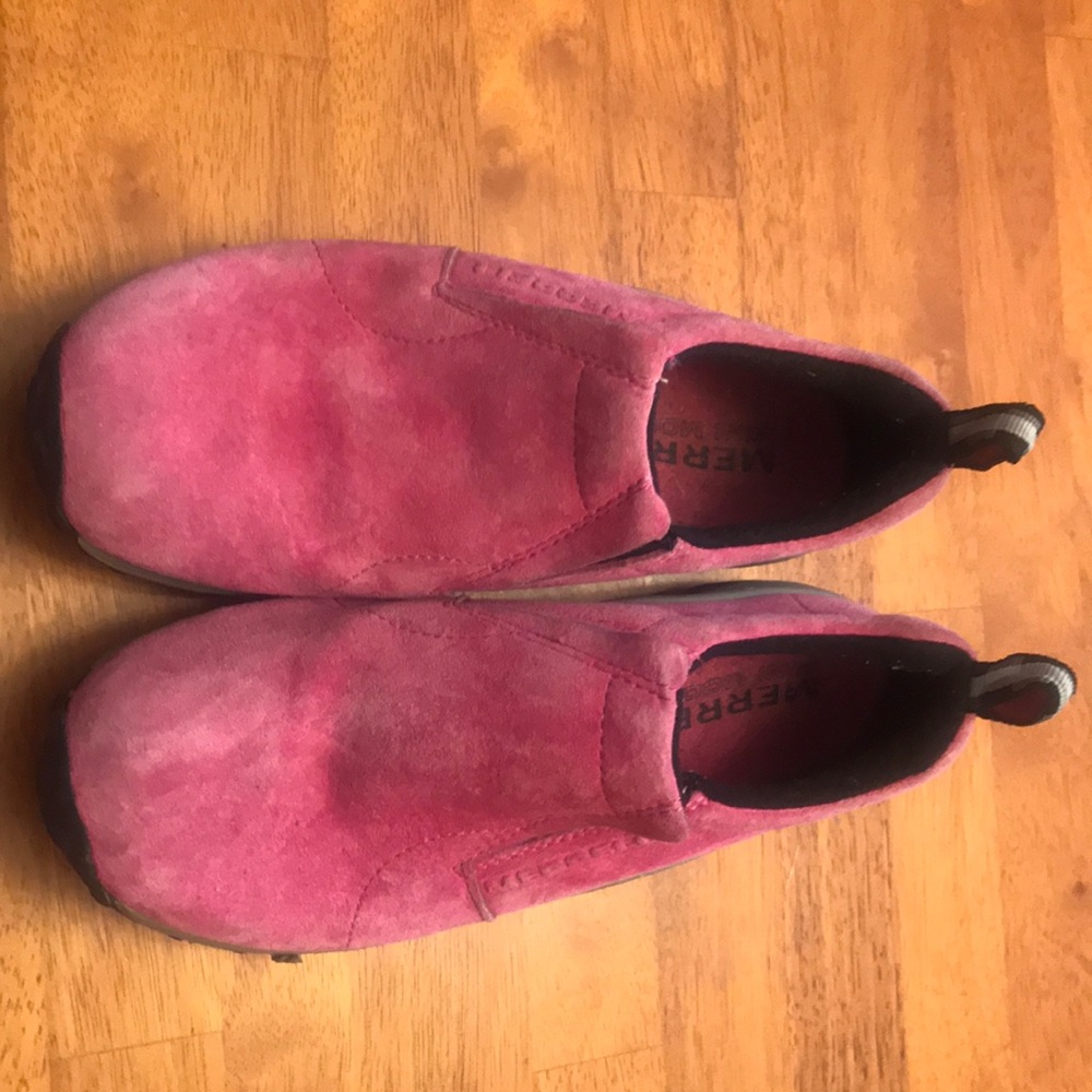 Merrell pink moc shoes women’s size 5